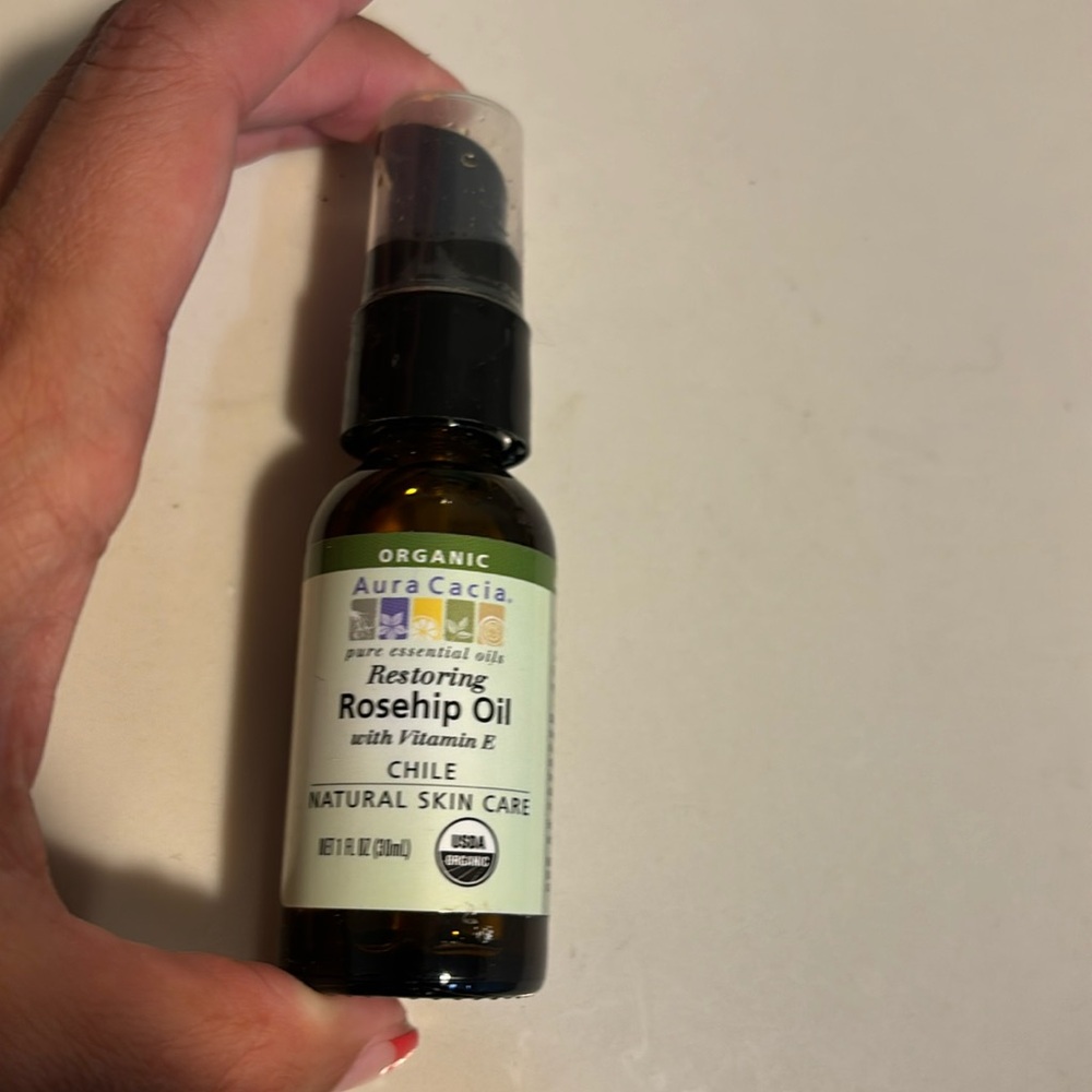 Aura Cacia Organic Skin Care Oil, Rosehip, 1 Fluid Ounce